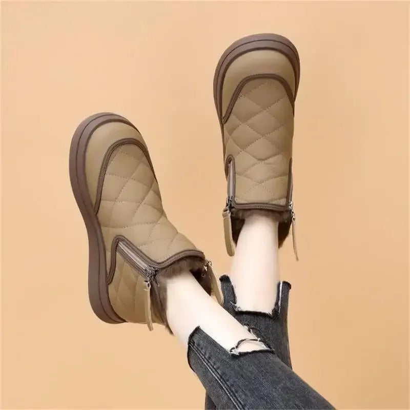Solenoir™ Warm Lined - Winter Barefoot Shoes
