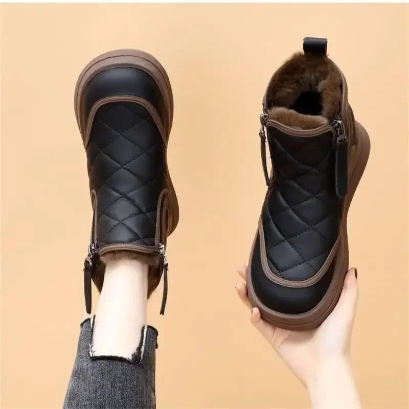 Solenoir™ Warm Lined - Winter Barefoot Shoes