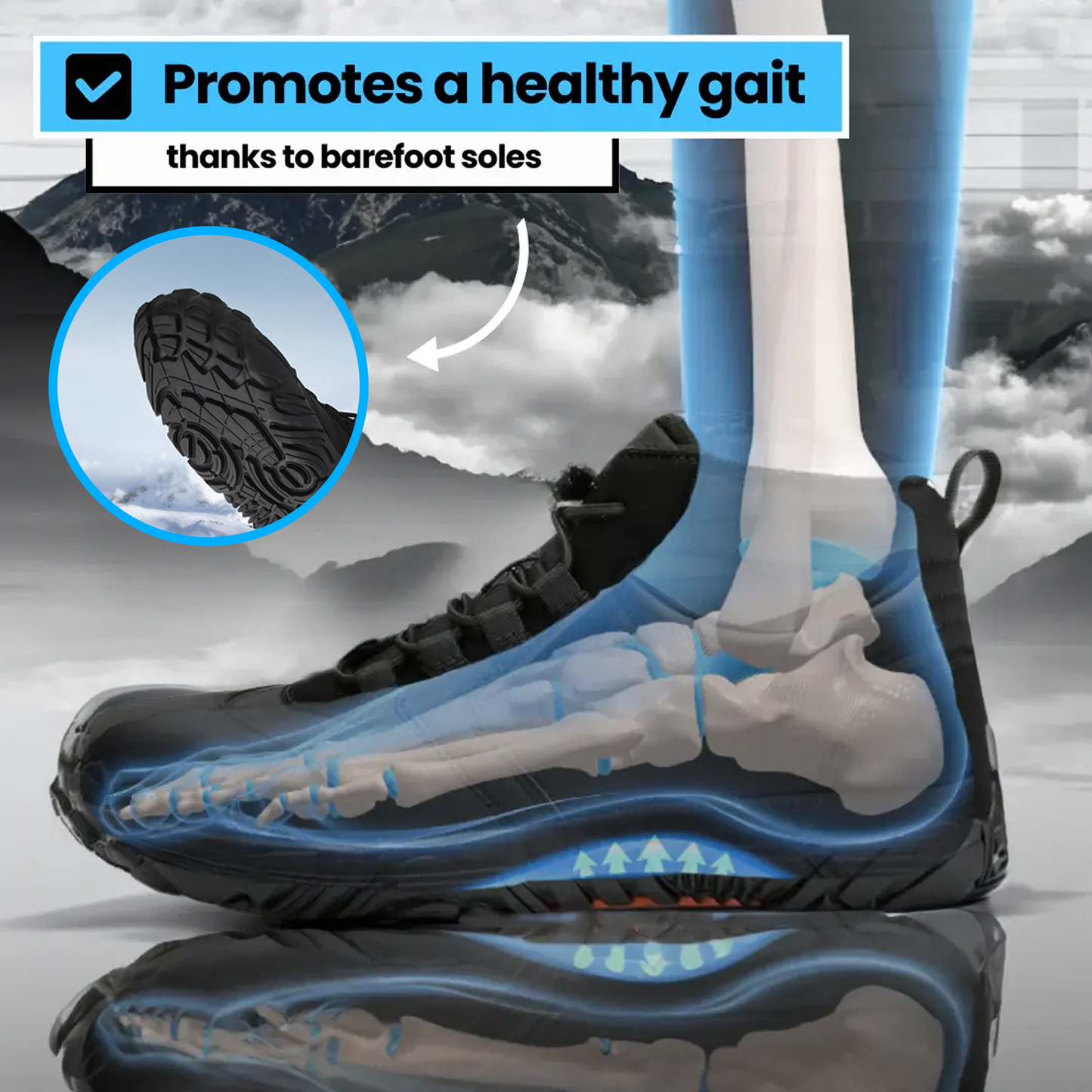 Solenoir™ Brushed Lining - Winter Barefoot Shoes